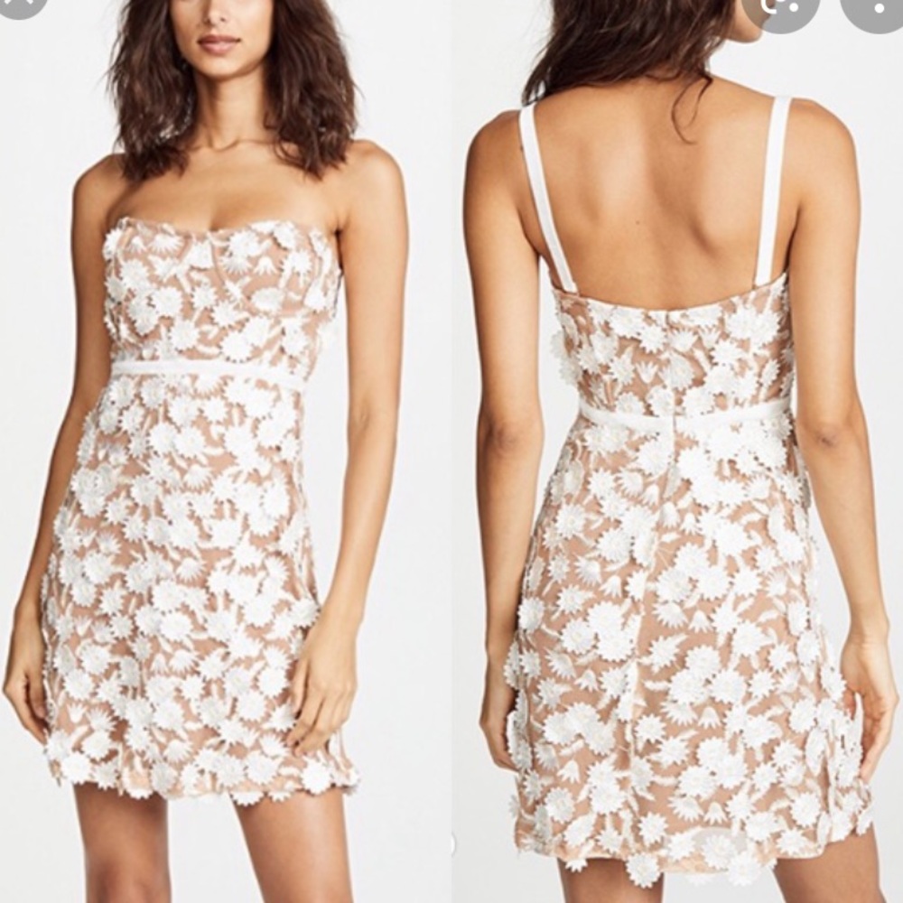 NWT For Love and Lemons Beatrice Mini Dress
